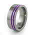 Solstice - Mens - Anodizing-Option-Titanium Rings