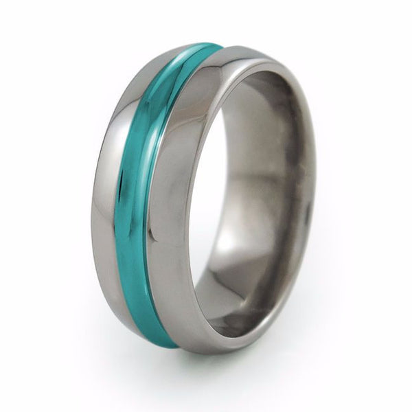 Synapse - mens- Anodizing-Option-Titanium Rings