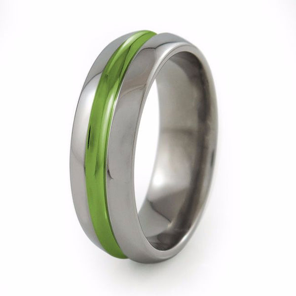 Synapse - Womens - Anodizing-Option-Titanium Rings