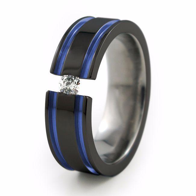 Fashion rings Men Black Stainless Titanium Color Ring Wedding India | Ubuy