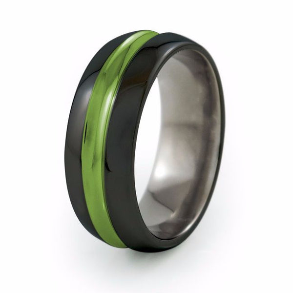 Synapse - Black -Anodizing-Option-Titanium Rings