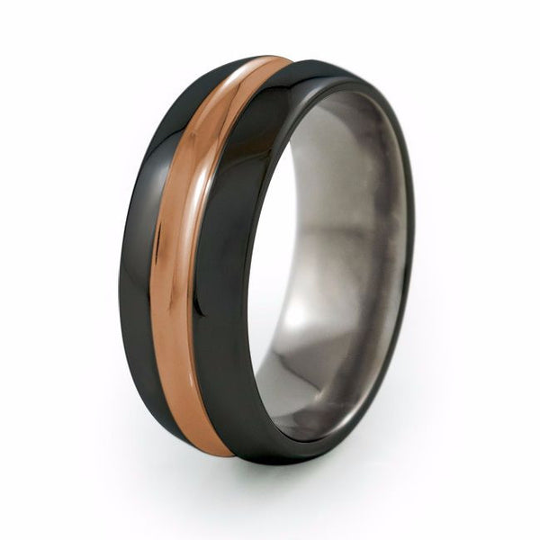 Synapse - Black -Anodizing-Option-Titanium Rings