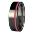 Zuzu - Black and Glow Enamel-none-Titanium Rings